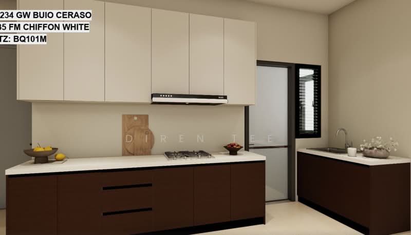 Condominium for Rent at Curvo Residences @ Setapak, KL - Diren Tee - Kitchen - PropertyGuru.com.my