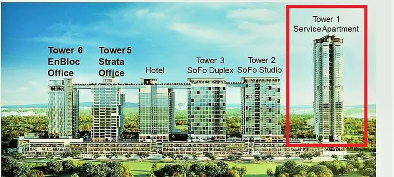 Service Residence for Sale at Sky Park - Leslie Low - Exterior - PropertyGuru.com.my