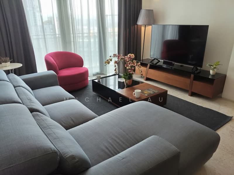 Service Residence for Rent at K Residence @ KLCC - Michael Au - Living Room - PropertyGuru.com.my