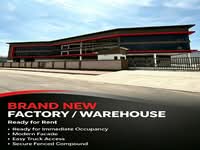 For Rent - Brand New Detached Warehouse Factory