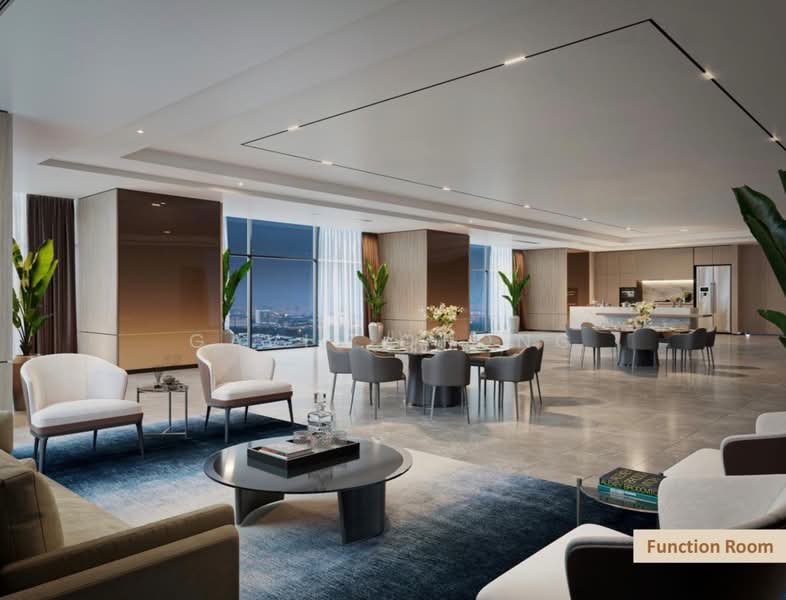 Servis Apartment untuk Dijual di Pavilion Damansara Heights - Gavin Chong - Living Room - PropertyGuru.com.my