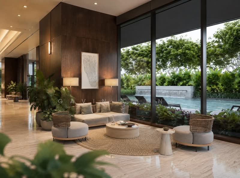 Servis Apartment untuk Dijual di Pavilion Damansara Heights - Gavin Chong - Living Room - PropertyGuru.com.my