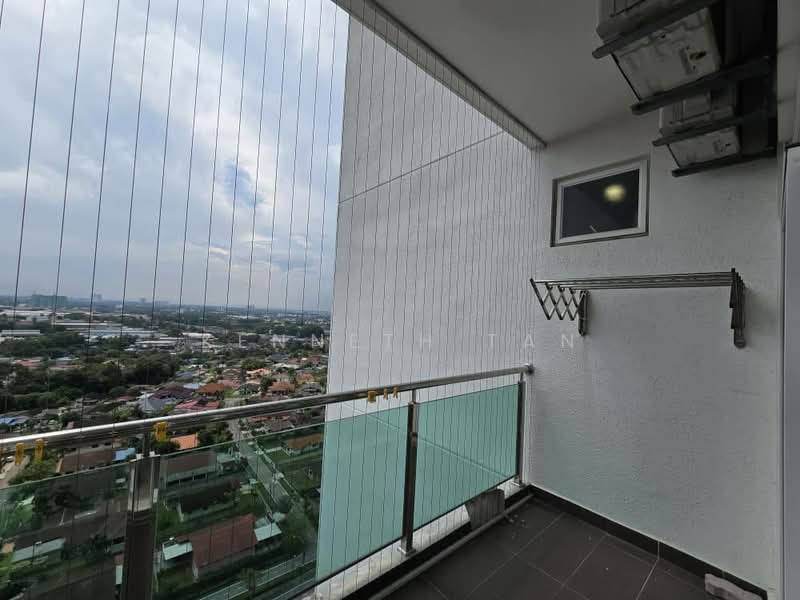 Kondominium untuk Disewa di M Condominium @ Larkin - Kenneth Tan - Balcony - PropertyGuru.com.my