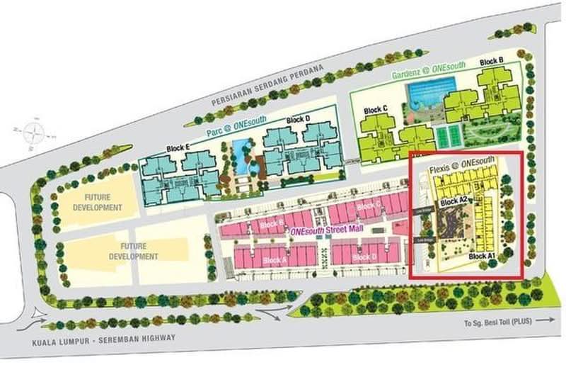 Service Residence for Sale at Flexis @ One South - Leslie Low - PropertyGuru.com.my