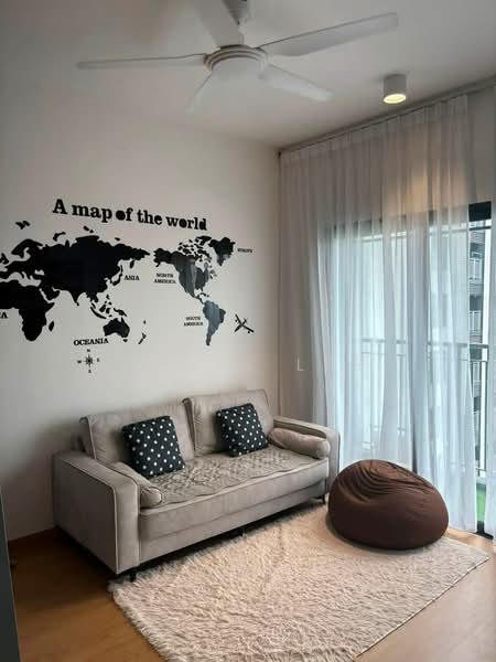 Service Residence for Rent at Maya Bay Residences @ Gamuda Cove - Chris Lee - Living Room - PropertyGuru.com.my
