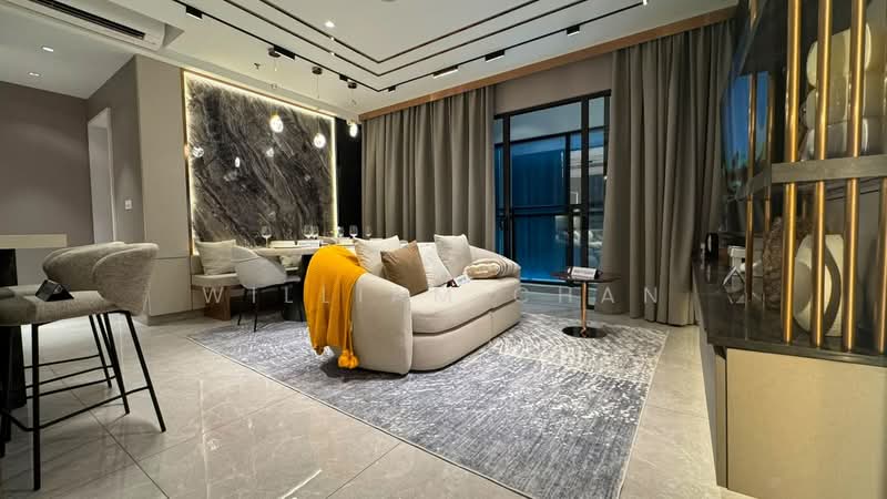 Servis Apartment untuk Dijual di Binastra Cochrane - William Chan - Living Room - PropertyGuru.com.my