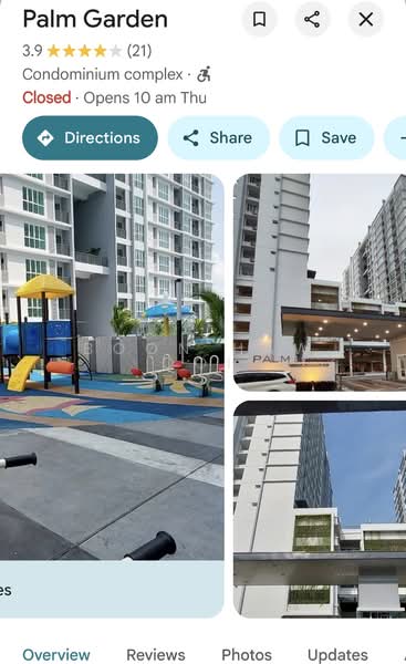 Service Residence for Rent at Palm Garden - Boon Haw Ooi - Exterior - PropertyGuru.com.my