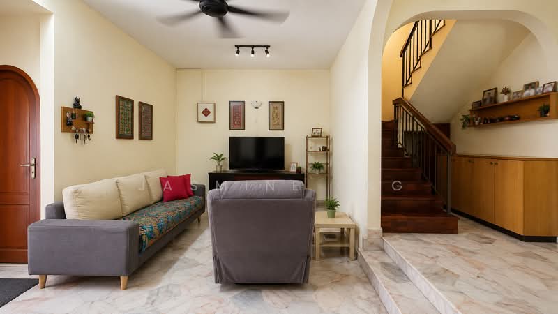 Rumah Teres 2 Tingkat untuk Dijual di Taman Bukit Maluri (Kepong) - Jasmine Ong - Living Room - PropertyGuru.com.my