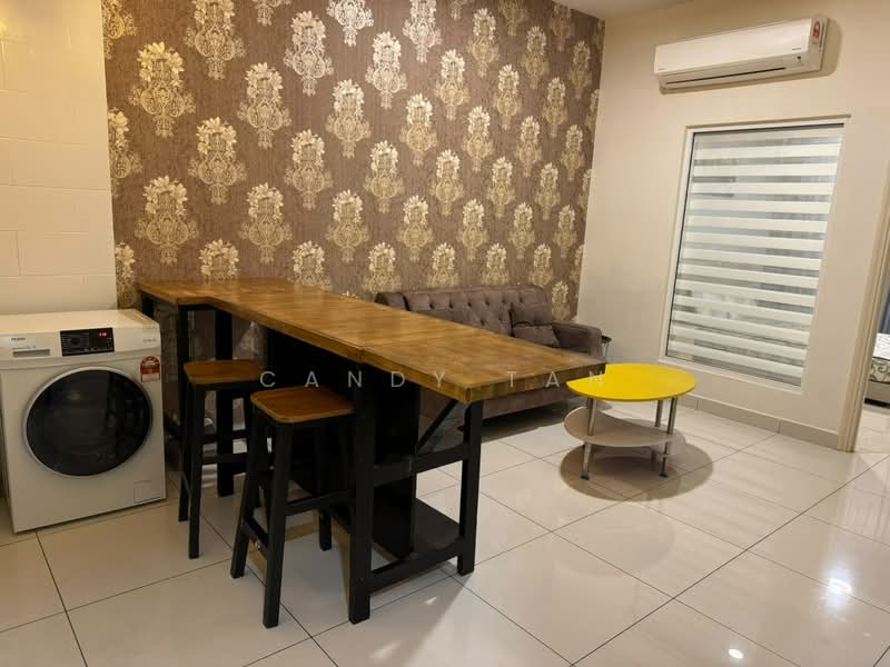 Service Residence for Rent at Arte Mont Kiara - Candy Tan - Living Room - PropertyGuru.com.my