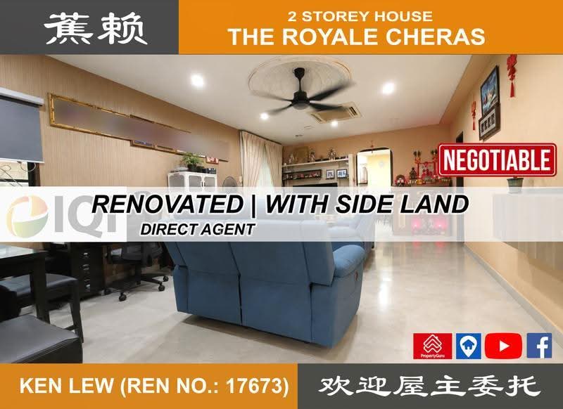 Rumah Teres 2-Tingkat untuk Dijual di Batu 9 (Cheras) - Ken Lew - Living Room - PropertyGuru.com.my