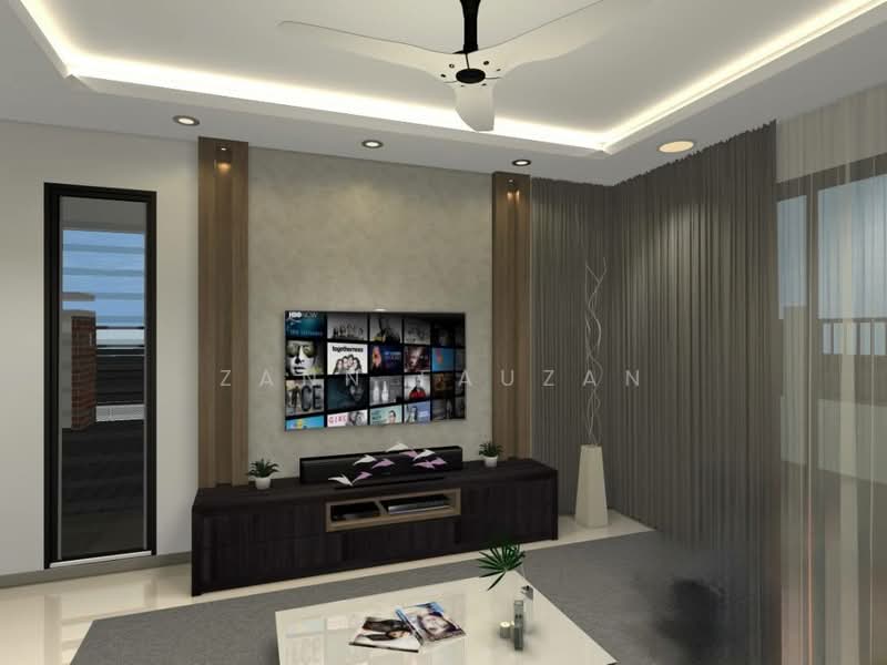 Rumah Teres 2-Tingkat untuk Dijual di Elmina (Shah Alam) - Zann Fauzan - Living Room - PropertyGuru.com.my
