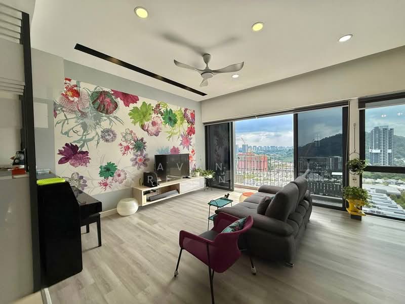 Kondominium untuk Dijual di 16 Quartz Sky Villa - Keasavan Hari Krishnan - Living Room - PropertyGuru.com.my