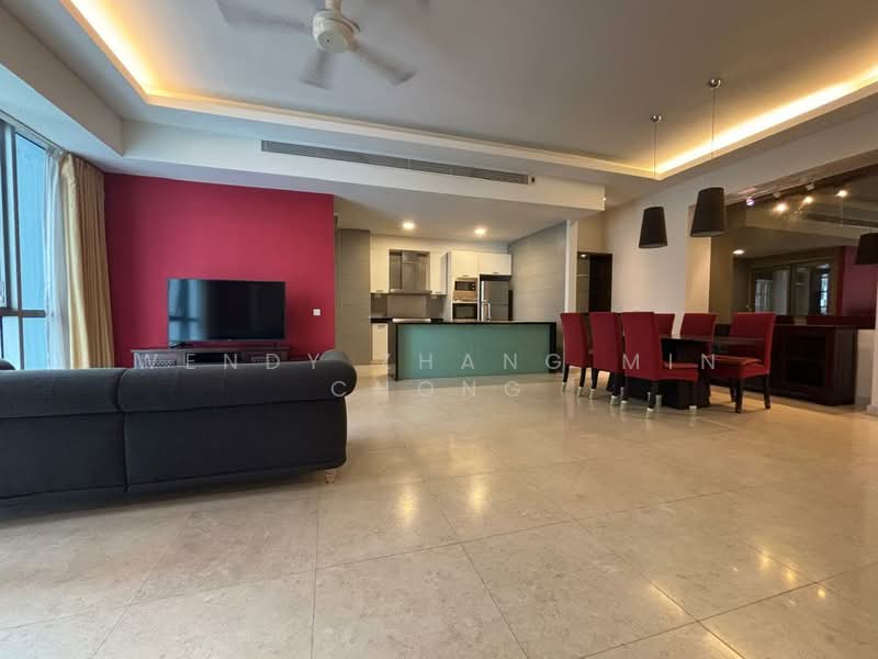 Kondominium untuk Disewa di The Meritz - Wendy Zhang Min Chong - Living Room - PropertyGuru.com.my