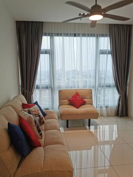 Kondominium untuk Disewa di Amanja - Jie Hoh - Living Room - PropertyGuru.com.my