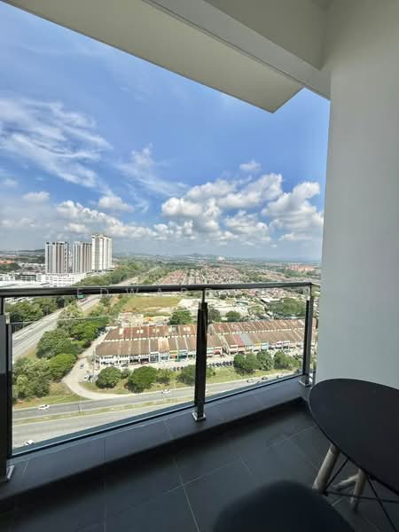 Service Residence for Rent at D'Inspire Residence (Inspira Bestari) - Edward Gan - Balcony - PropertyGuru.com.my