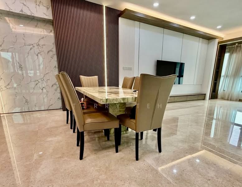 Kondominium untuk Dijual di Sastra U-Thant - Terry Teh - Dining Room - PropertyGuru.com.my
