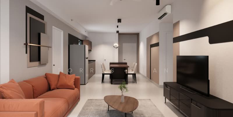 Residential Land for Sale in Eco Ardence (Setia Alam) - Torres Chan - Living Room - PropertyGuru.com.my