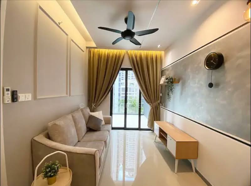 Servis Apartment untuk Disewa di Southlink - CK Chern - Living Room - PropertyGuru.com.my