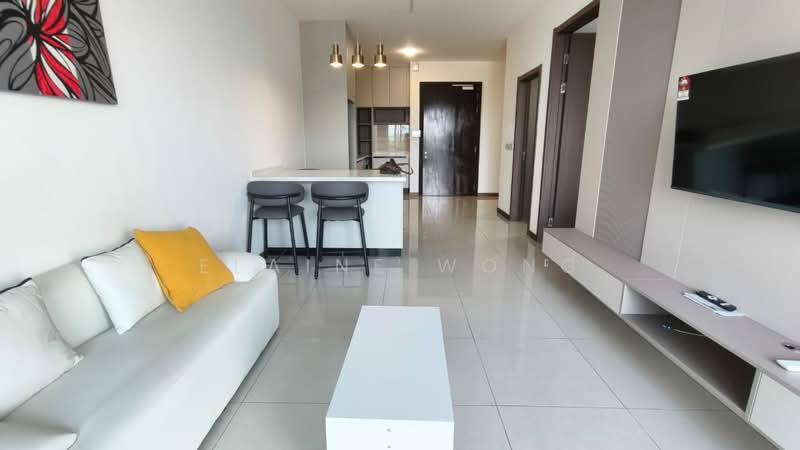 Kondominium untuk Disewa di Jesselton Twin Towers - Elaine Wong - Living Room - PropertyGuru.com.my
