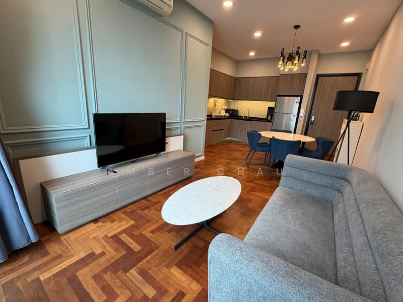 Servis Apartment untuk Dijual di Bloomsvale Menara Vista Petaling - Amber Chau - Living Room - PropertyGuru.com.my