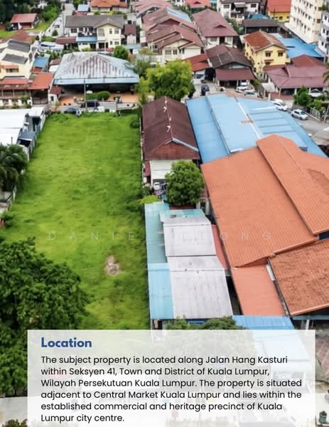 Commercial Land for Sale in Kampung Baru (KL City Centre) - Daniel Leong - Exterior - PropertyGuru.com.my