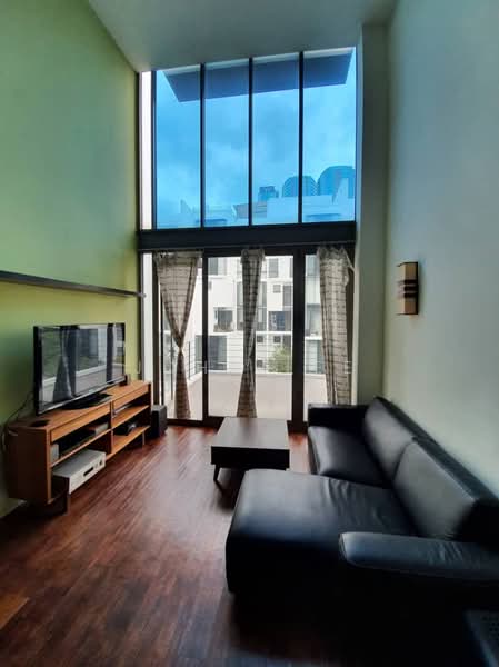 Servis Apartment untuk Dijual di Centrio Pantai Hillpark - John Lee - Living Room - PropertyGuru.com.my
