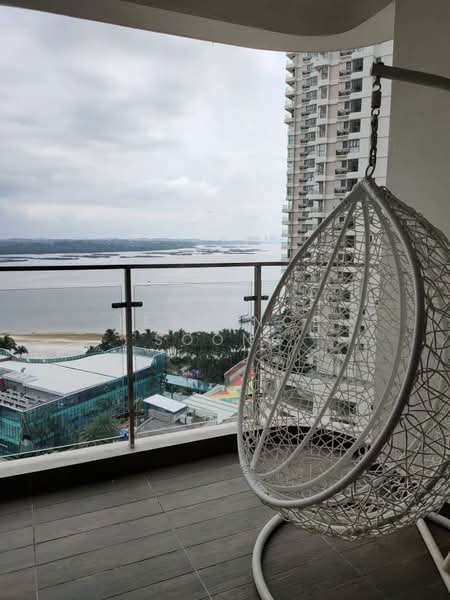 Kondominium untuk Disewa di Amberside @ Country Garden Danga Bay - Terrance Soong - Balcony - PropertyGuru.com.my