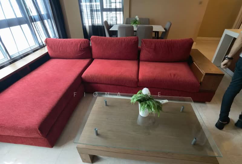 Condominium for Rent at Tiffani Kiara - Fiona Lee - Living Room - PropertyGuru.com.my