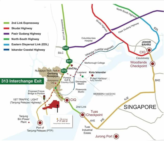 Kilang untuk Dijual di Pusat Perindustrian Tanjung Pelepas (Gelang Patah) - Peter Tan - PropertyGuru.com.my