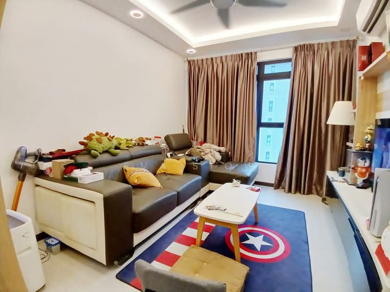 Service Residence for Sale at The Garden Residences - Eva Siow - Living Room - PropertyGuru.com.my