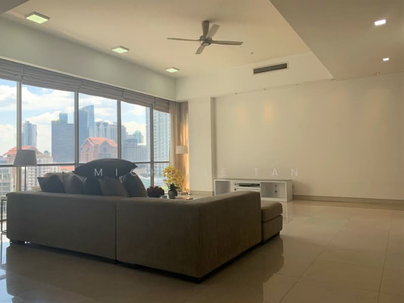 Servis Apartment untuk Dijual di Suria Stonor - Michelle Tan - Living Room - PropertyGuru.com.my