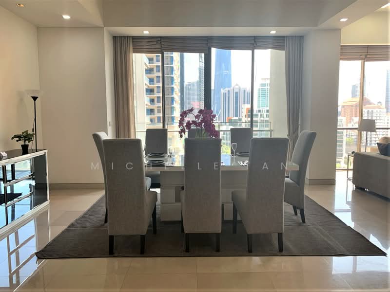 Servis Apartment untuk Dijual di Suria Stonor - Michelle Tan - Dining Room - PropertyGuru.com.my