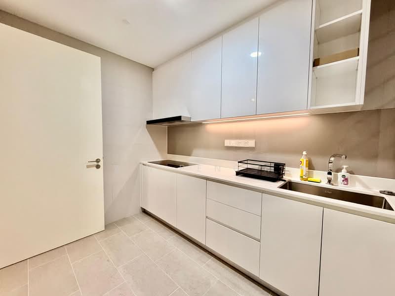 Servis Apartment untuk Disewa di Jendela Residences - Yin Peng . - Kitchen - PropertyGuru.com.my
