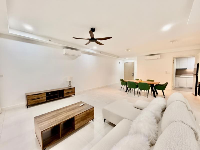 Servis Apartment untuk Disewa di Jendela Residences - Yin Peng . - Living Room - PropertyGuru.com.my