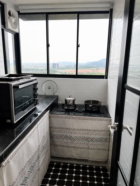 Servis Apartment untuk Disewa di Setia City Residences - Ai Chin Tan - Kitchen - PropertyGuru.com.my