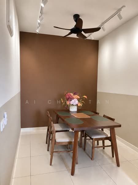 Servis Apartment untuk Disewa di Setia City Residences - Ai Chin Tan - Dining Room - PropertyGuru.com.my