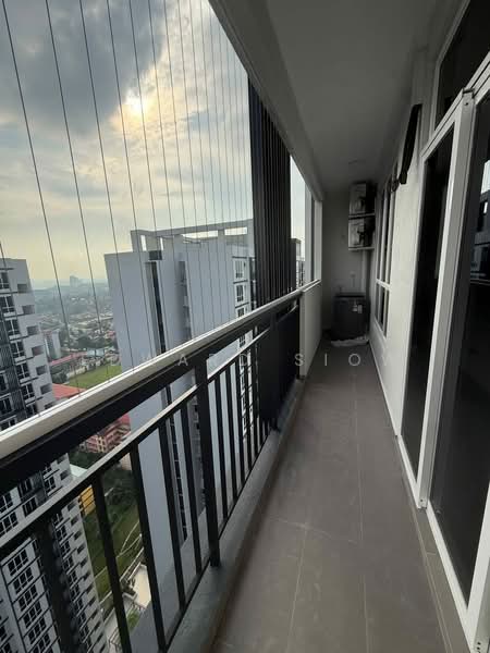 Service Residence for Rent at TRELLIS RESIDENCES - Edward Siow - Balcony - PropertyGuru.com.my