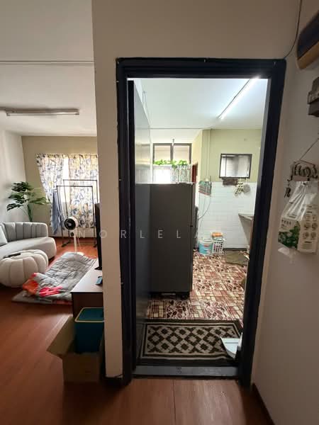 Flat for Sale at Flat PKNS Seksyen 8 - Norlela . - Living Room - PropertyGuru.com.my
