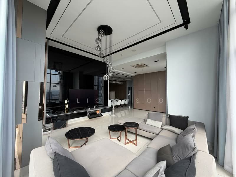 Condominium for Sale at Dua Menjalara - Alicia Soo - Living Room - PropertyGuru.com.my