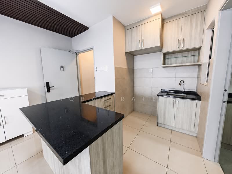 Service Residence for Sale at Residensi Sutera 7 - Iqbal Rafei - Kitchen - PropertyGuru.com.my