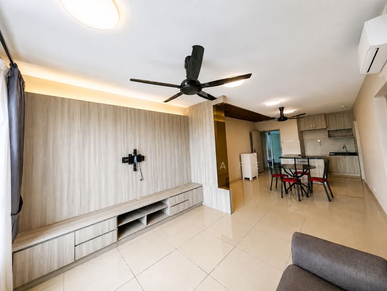 Service Residence for Sale at Residensi Sutera 7 - Iqbal Rafei - Living Room - PropertyGuru.com.my