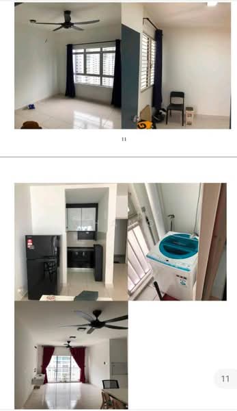 Kondominium untuk Disewa di Sky Awani Residensi 1 - Sherry Chang - Living Room - PropertyGuru.com.my