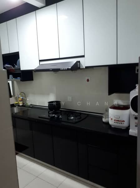 Kondominium untuk Disewa di Sky Awani Residensi 1 - Sherry Chang - Kitchen - PropertyGuru.com.my