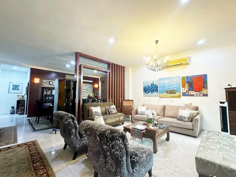 Rumah Berkembar untuk Dijual di Tropicana Golf and Country Resort (Tropicana) - Vincent Liaw - Living Room - PropertyGuru.com.my