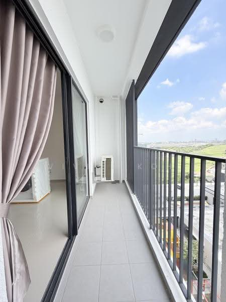 Service Residence for Rent at Hana @ Eco Ardence - Vivian Koh - Balcony - PropertyGuru.com.my