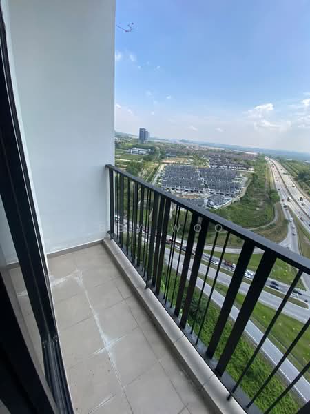 Service Residence for Rent at Habitus @ City of Elmina - Abby Woo - Balcony - PropertyGuru.com.my