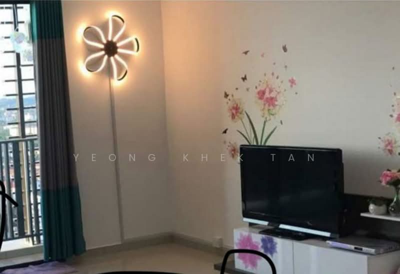 Servis Apartment untuk Disewa di i-SOHO @ i-City - Yeong Khek Tan - Living Room - PropertyGuru.com.my