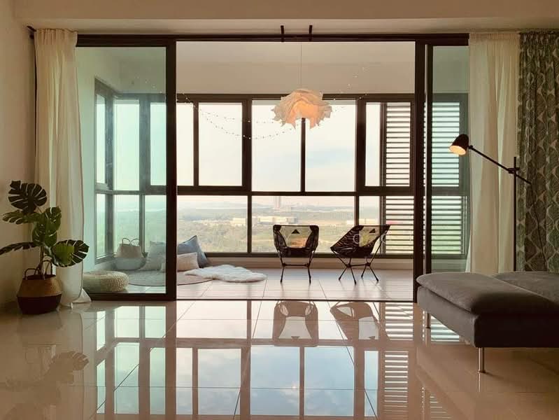 Kondominium untuk Disewa di Iskandar Residences - Kennedy Looi - Living Room - PropertyGuru.com.my