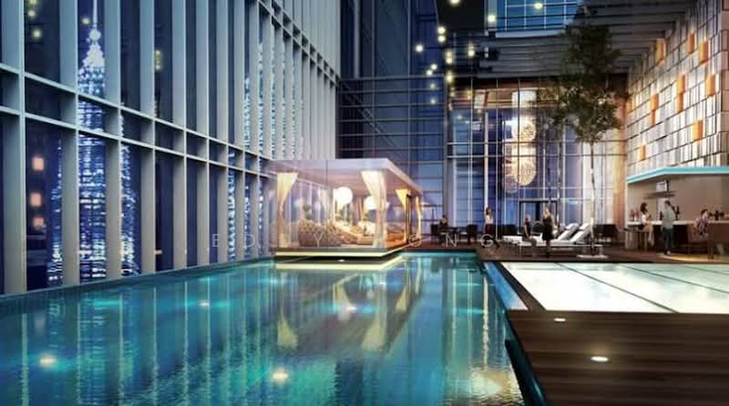 Servis Apartment untuk Disewa di Four Seasons Place - Eddy Hong - Pool - PropertyGuru.com.my