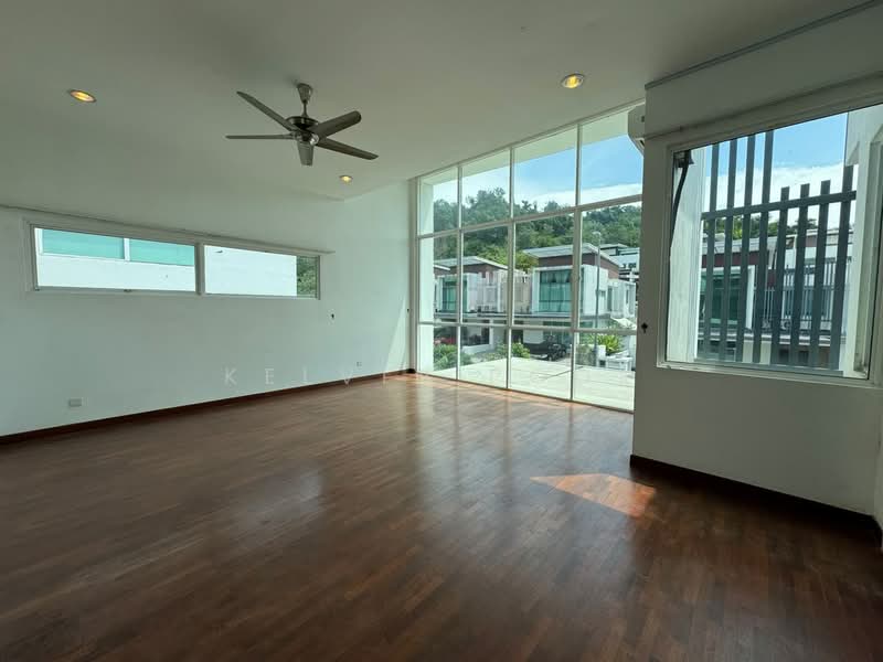 Rumah Berkembar untuk Dijual di Garden Residence (Cyberjaya) - Kelvin Pook - Living Room - PropertyGuru.com.my